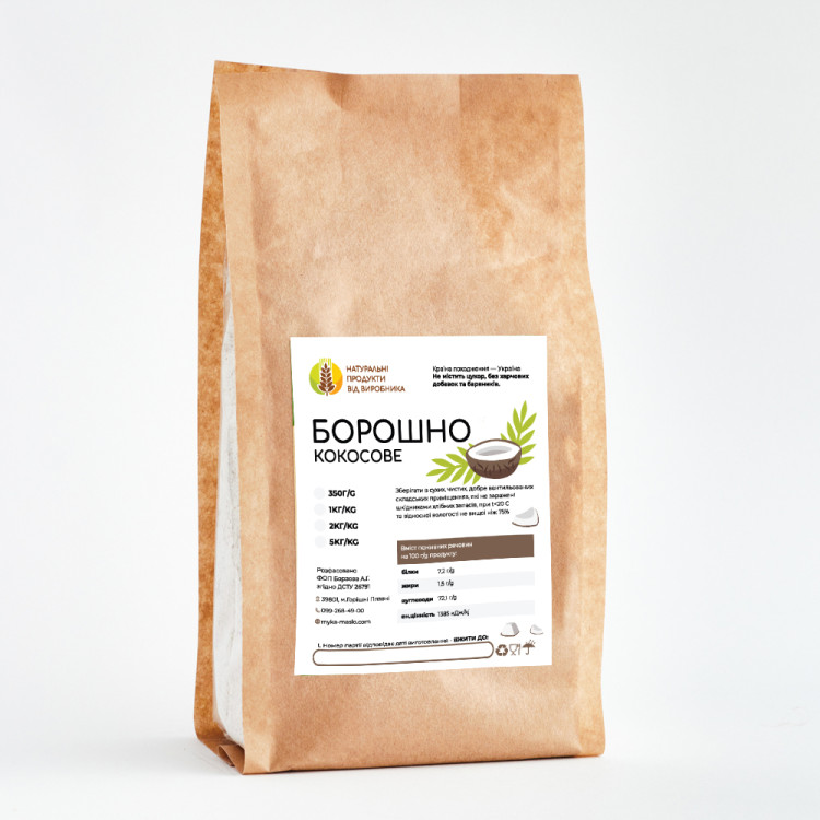 Кокосове борошно Кокосове борошно